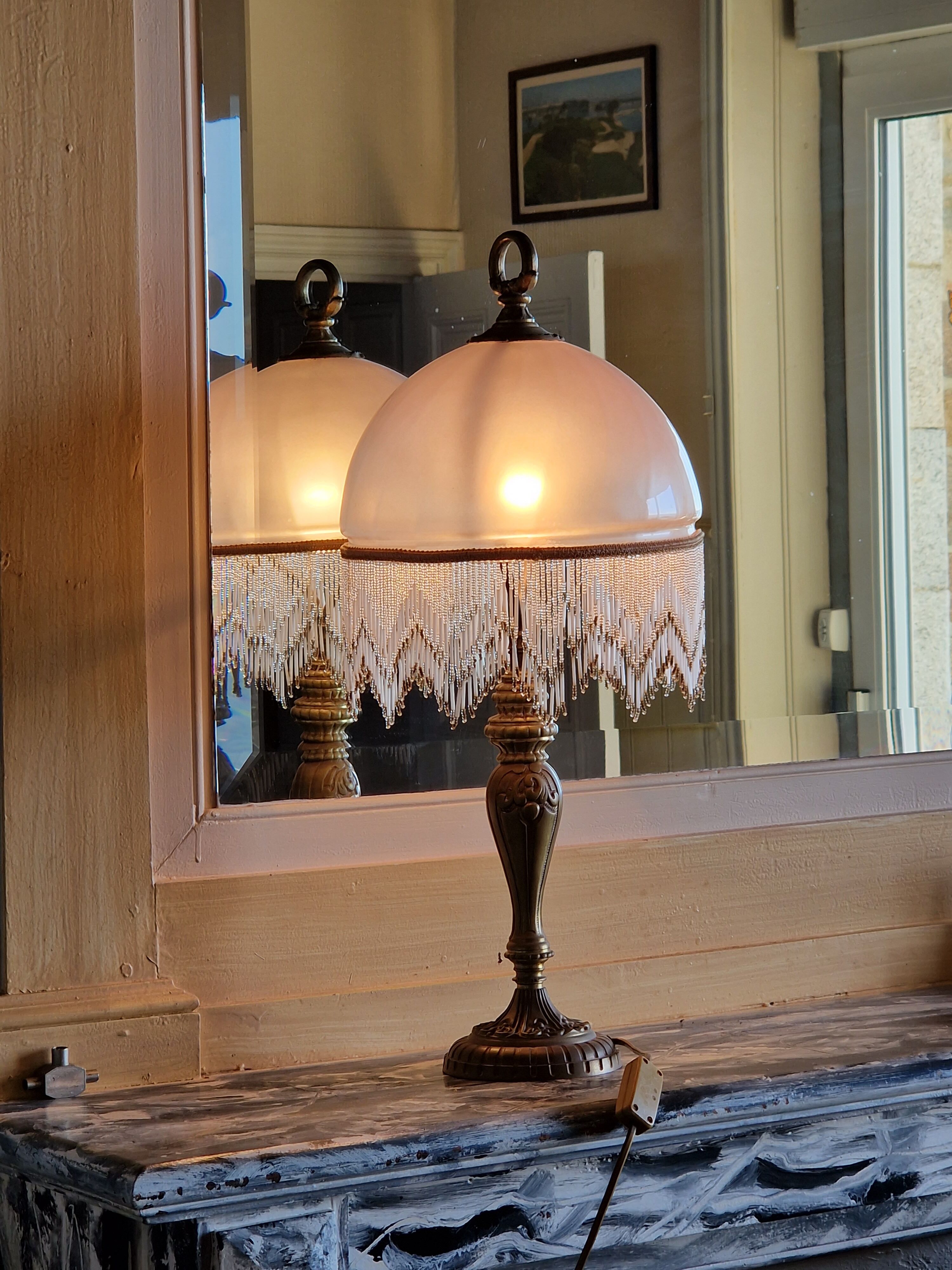 Grapevine lamp