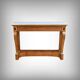 Console en Ronce de Noyer, époque Restauration – Début XIXe