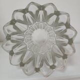 Vase en verre, motif "épis de blé"