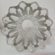 Vase en verre, motif "épis de blé"