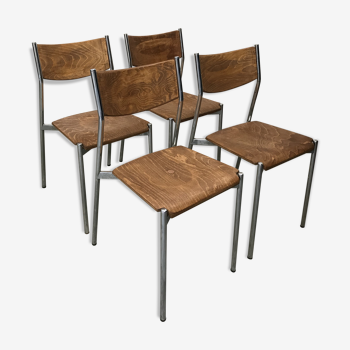 Set of 4 chairs scandinavian style
