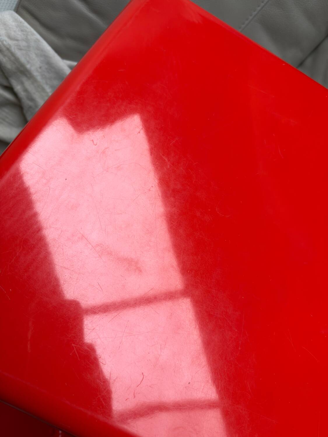 2 stackable tables Demetrio 45 by Vico Magistretti for Artemide