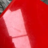 2 stackable tables Demetrio 45 by Vico Magistretti for Artemide