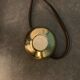 Adjustable and steerable wooden arch lamp lamp 1970