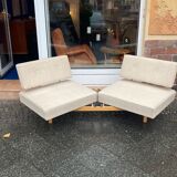 Daybed 2-seater 60s Scandinavian style
