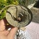 Magnificent Cascade Chandelier in Brass & Crystal Glass 1970s Vintage