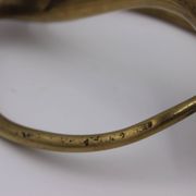 bronze sculpture brutalist modernist modern art mid century old