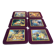 Set of 6 vintage Jason "Still Life Fruit" coasters, cork and durable.