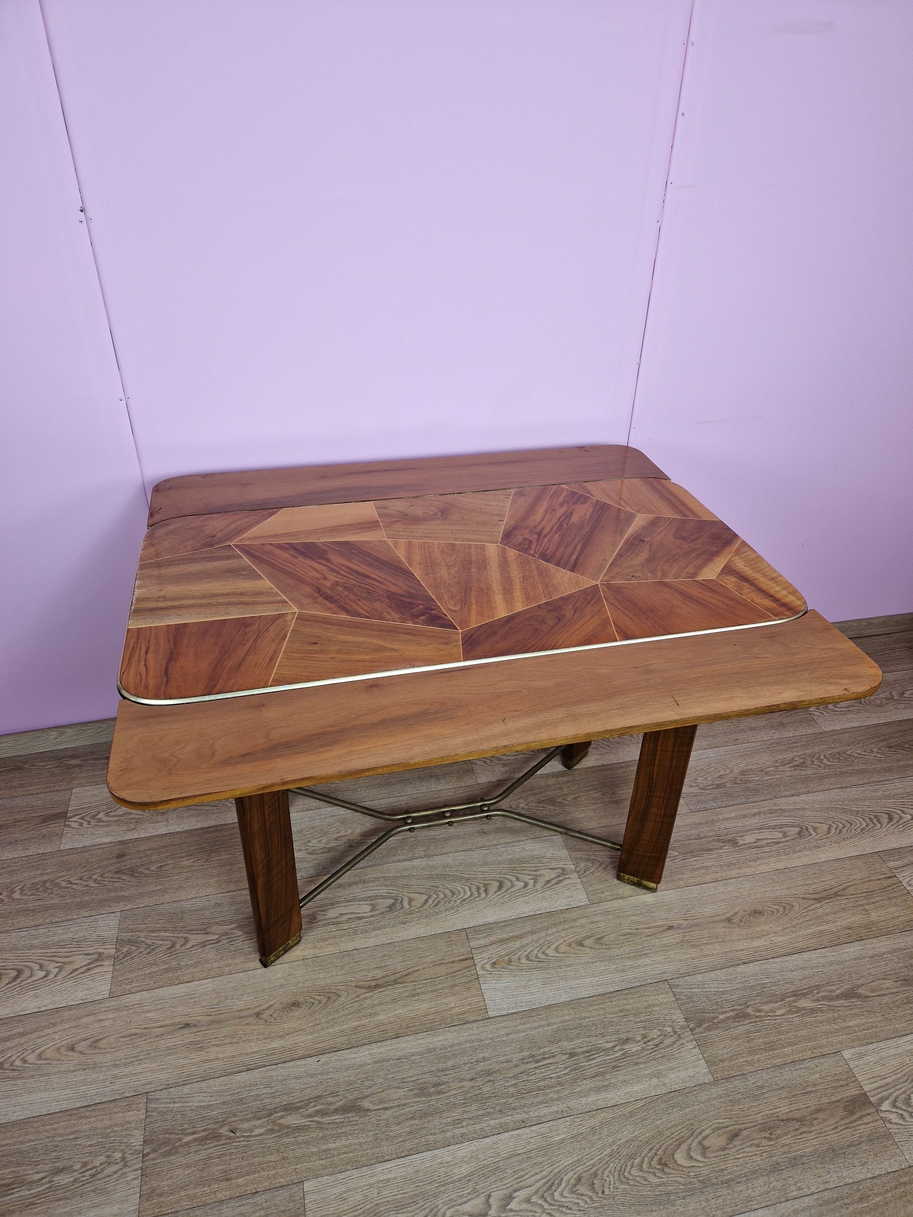 Art Deco Extendable Dinning Table, Germany, 1950s