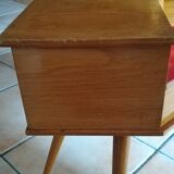 Vintage sewing basket