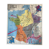 Affiche scolaire vintage