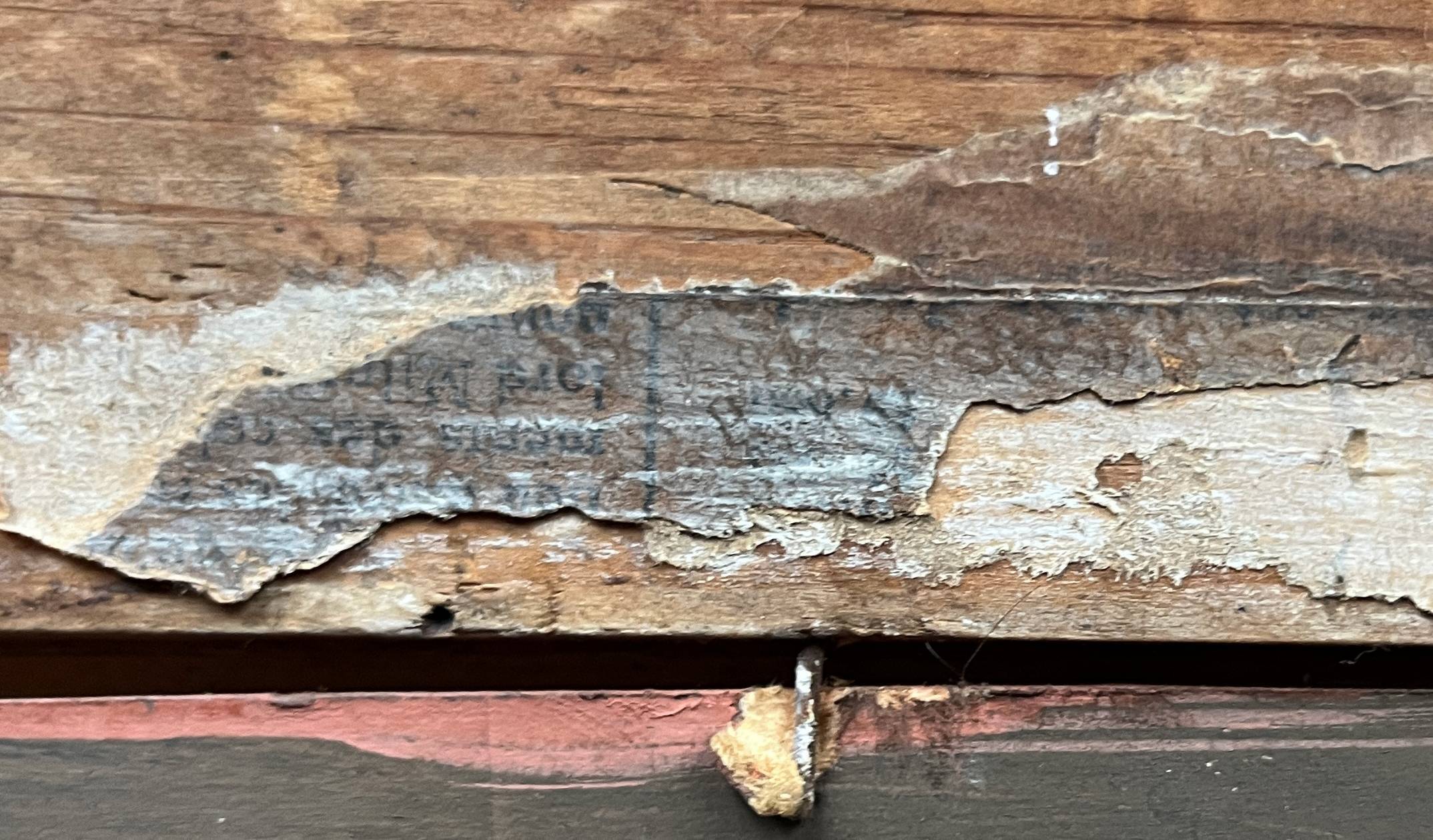 HSP painting "Composition with fruits" 19th/20th century signed