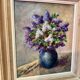 Painting Still Life with Lilacs 20th Century