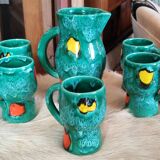 Vintage Poët Laval coffee/orangeade service