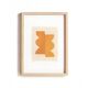 4 abstract illustrations - paintings and pictures signed Eawy