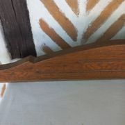 Oak pediment