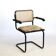 Chaise B64 tissu léopard