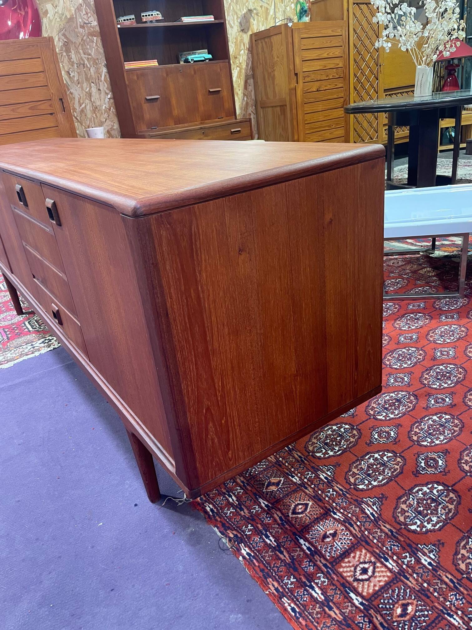 Vintage 1960s Scandinavian teak sideboard
