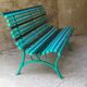 Old garden bench