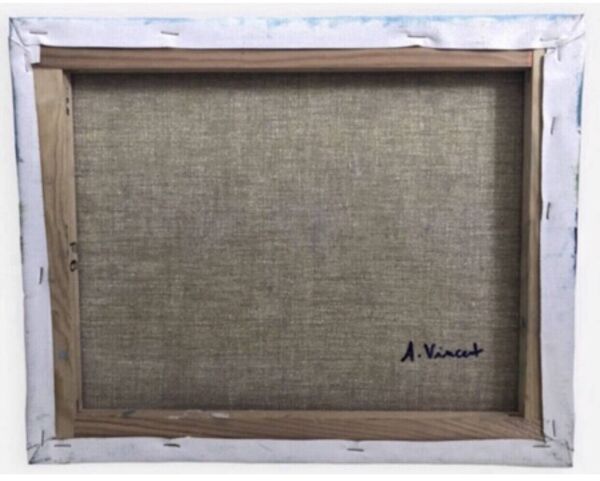 Tableau Huile au couteau