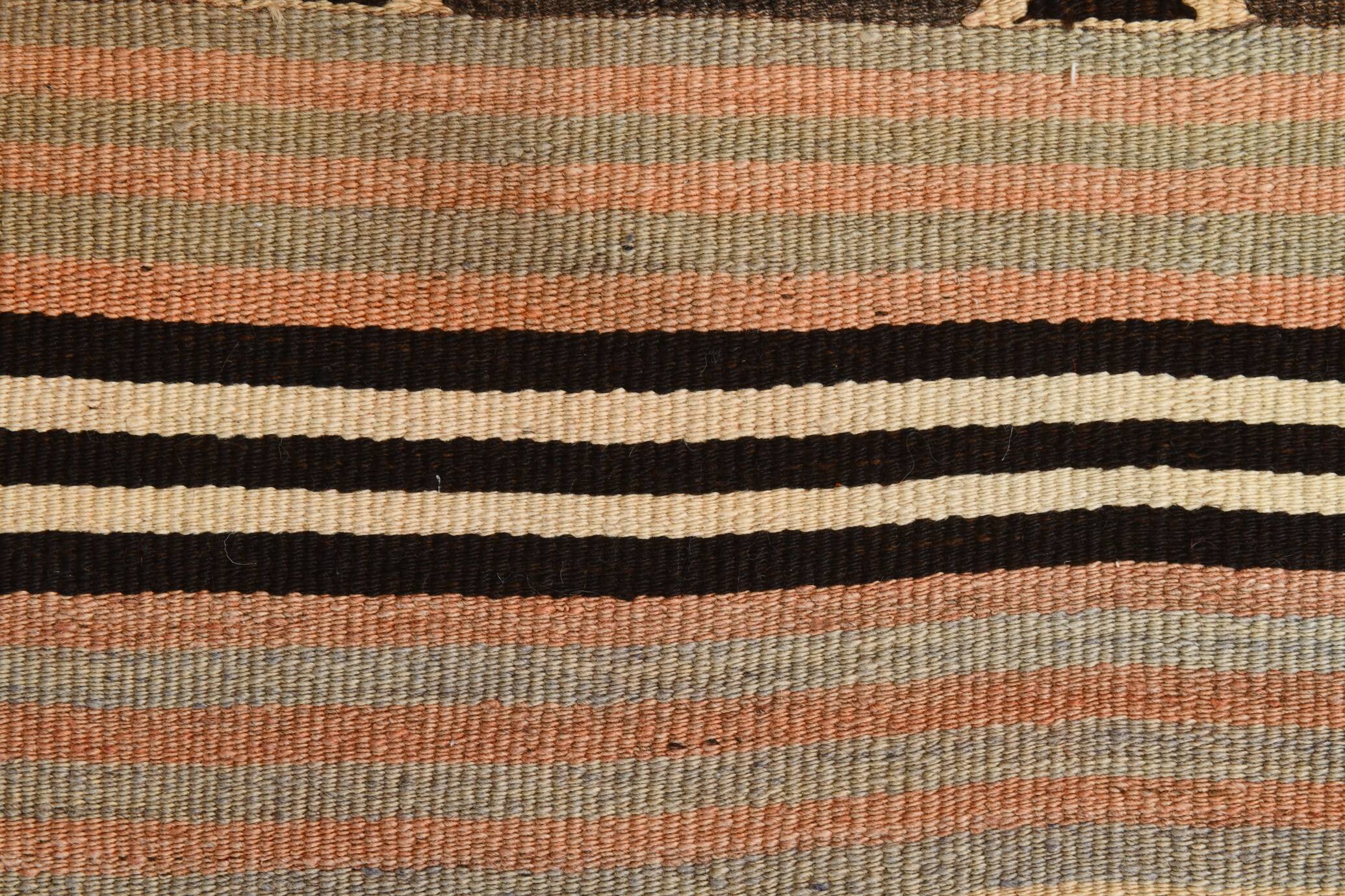 2x5 Salmon Brown Geometric Kilim Rug, 80x170Cm
