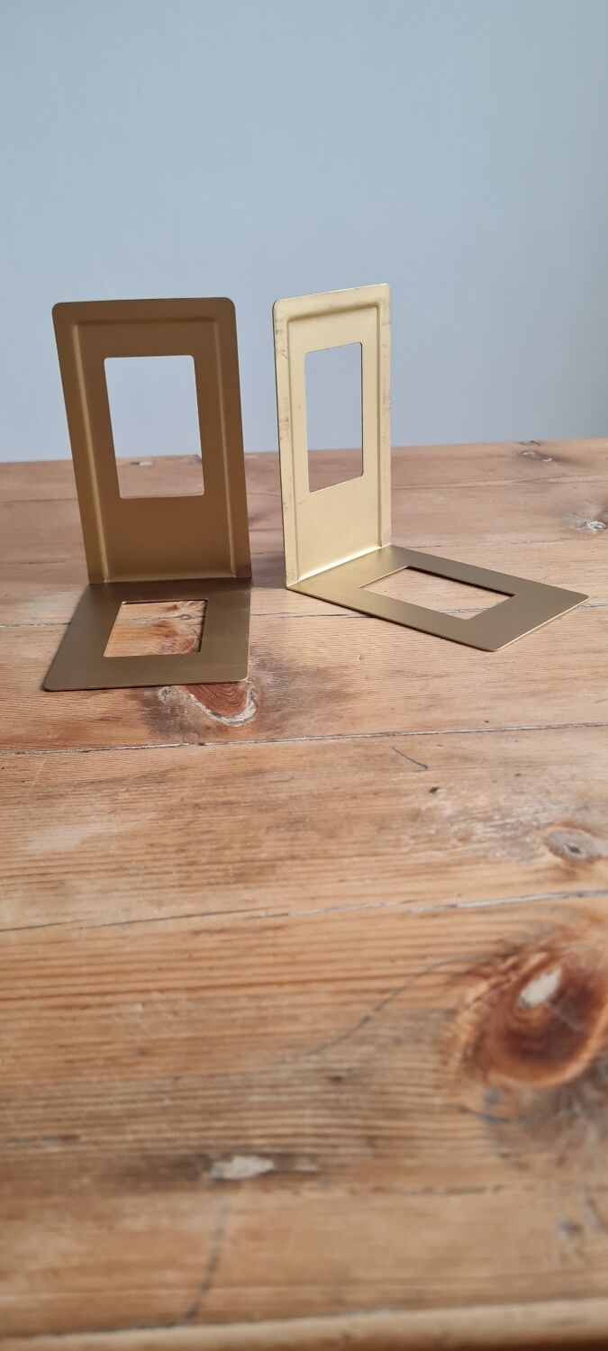 Pair of dbgm metal book greenhouse