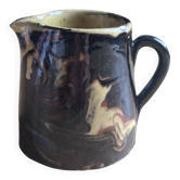 Pot à lait jaspé vintage Vallauris