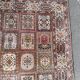 Large vintage Romanian wool carpet in Bakhtiari style