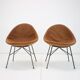 Chaise Shell des années 1970, Set de 2