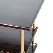 Étagère fonctionnaliste chromée 1910s