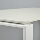 KARTELL / Table à manger italienne moderne vintage blanche / Ferruccio Laviani / 2000