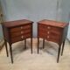 Louis XVI style bedside table from the nineteenth century.