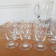 Service verres, carafe et pichet 33 pièces