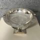 Atypical shaped centerpiece in silver and ebony metal Art Deco era