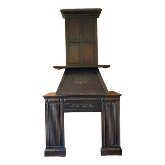 Fireplace matel