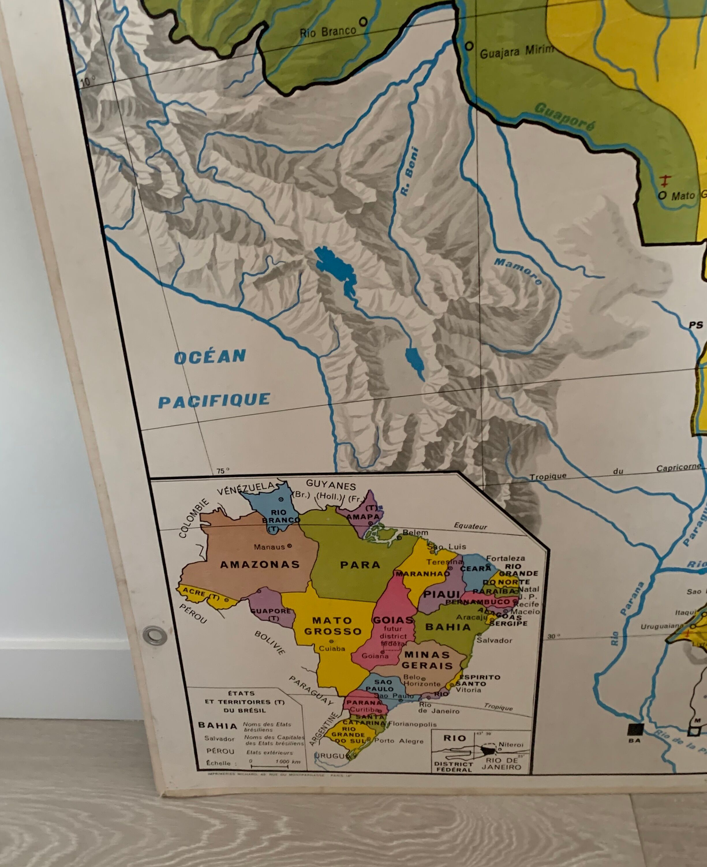 School card Armand Colin no. 252