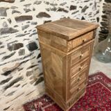 Petit meuble de rangement bois brut