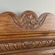 Grand miroir en bois sculpté, fin XIXe siècle