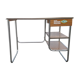 Modernist desk in Formica on tubular metal structure - 60s