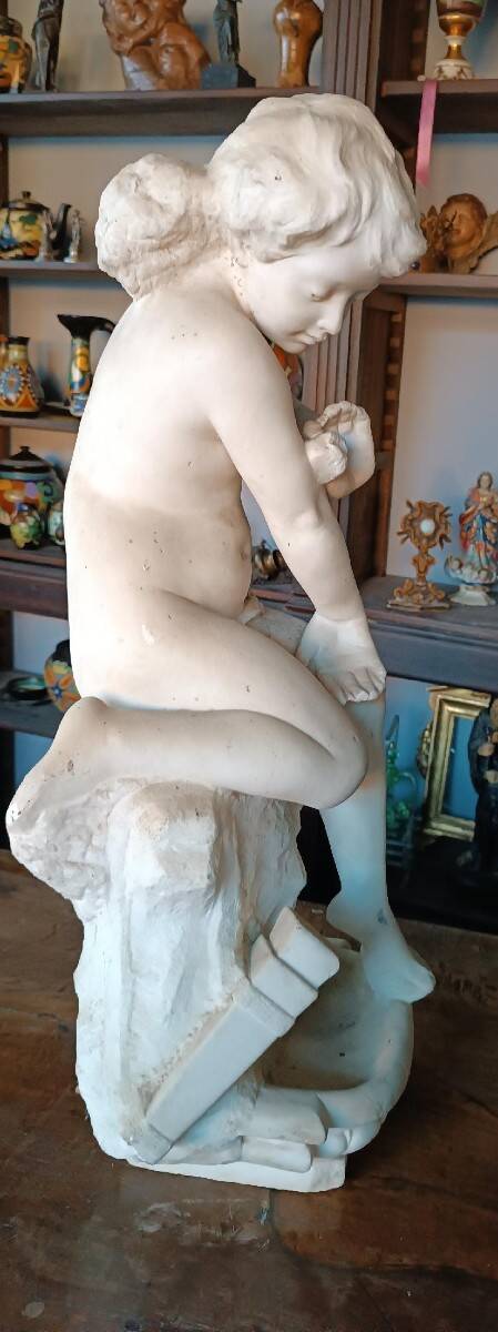 Large 19th century marble sculpture