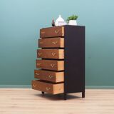 Commode en noyer, design danois, années 1960
