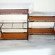 Modular shelves on wall or stand, published by Multimueble 1960