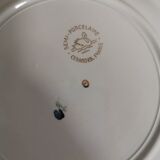 10 Ceranord porcelain dessert plates