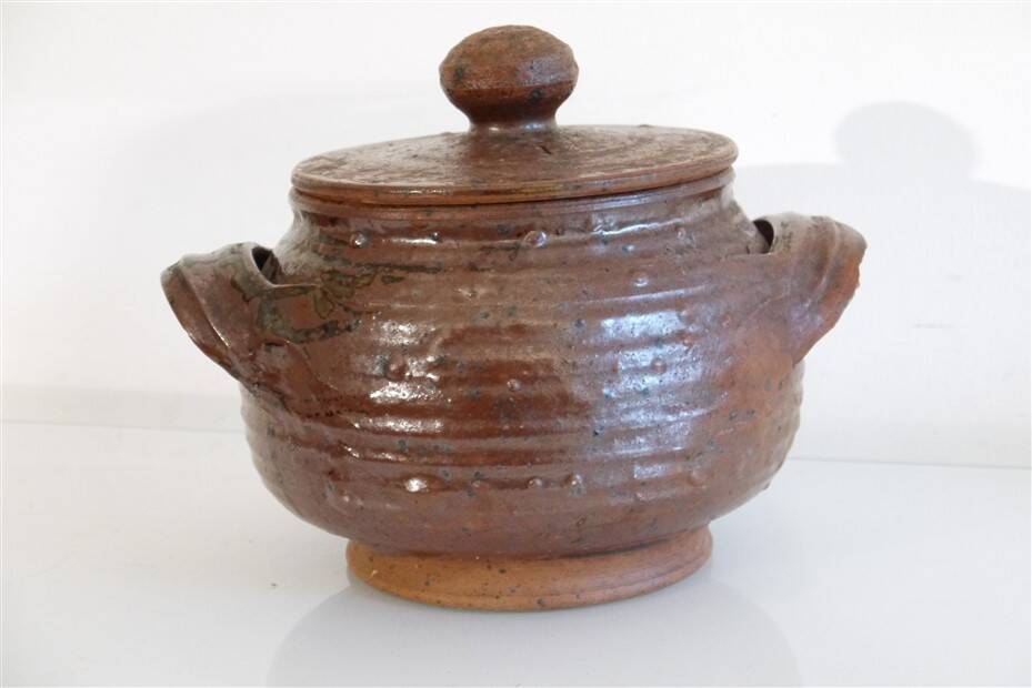 Gustave Tiffoche ceramic pot