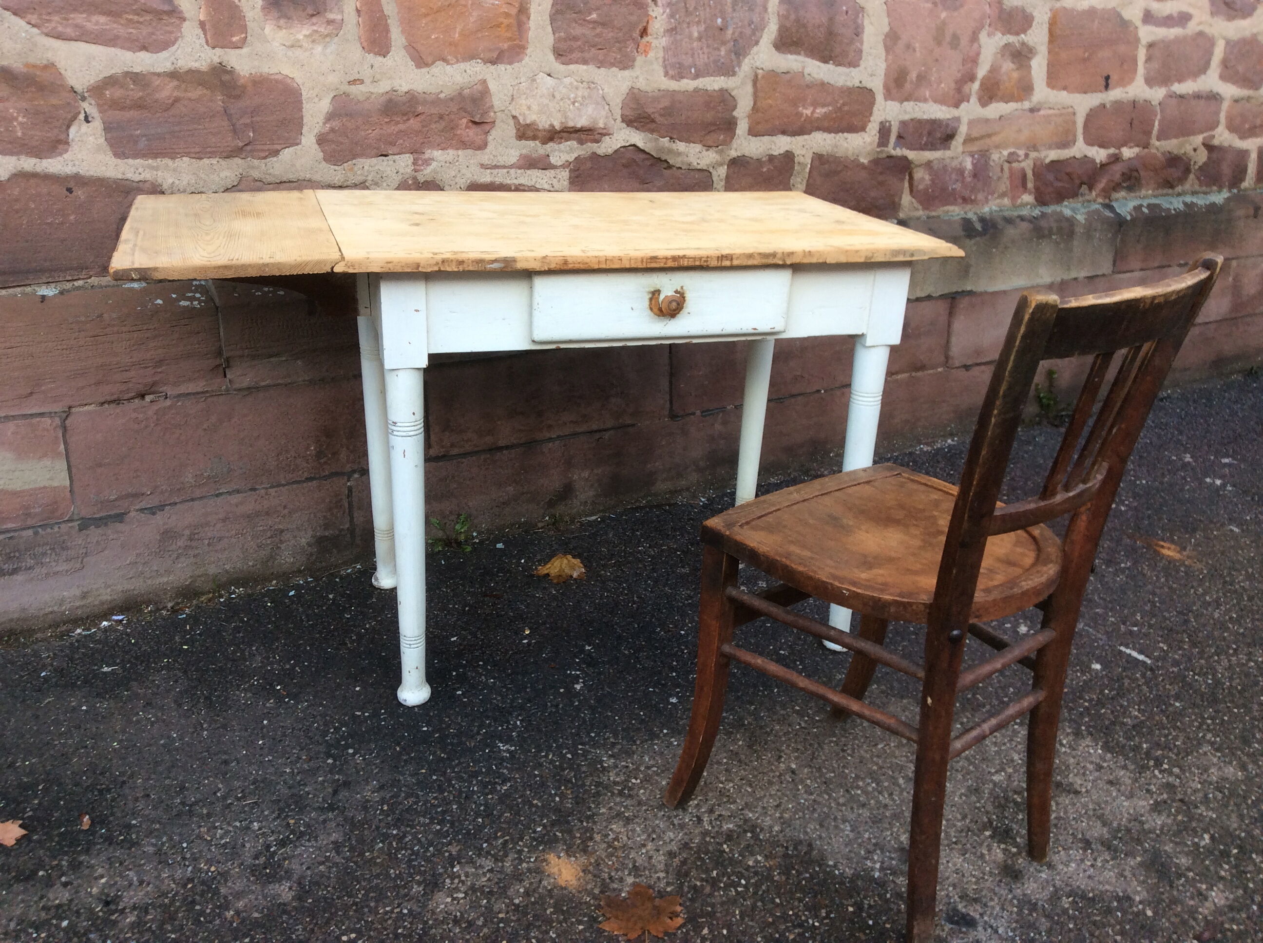 Small farm table or bistro vintage 1920