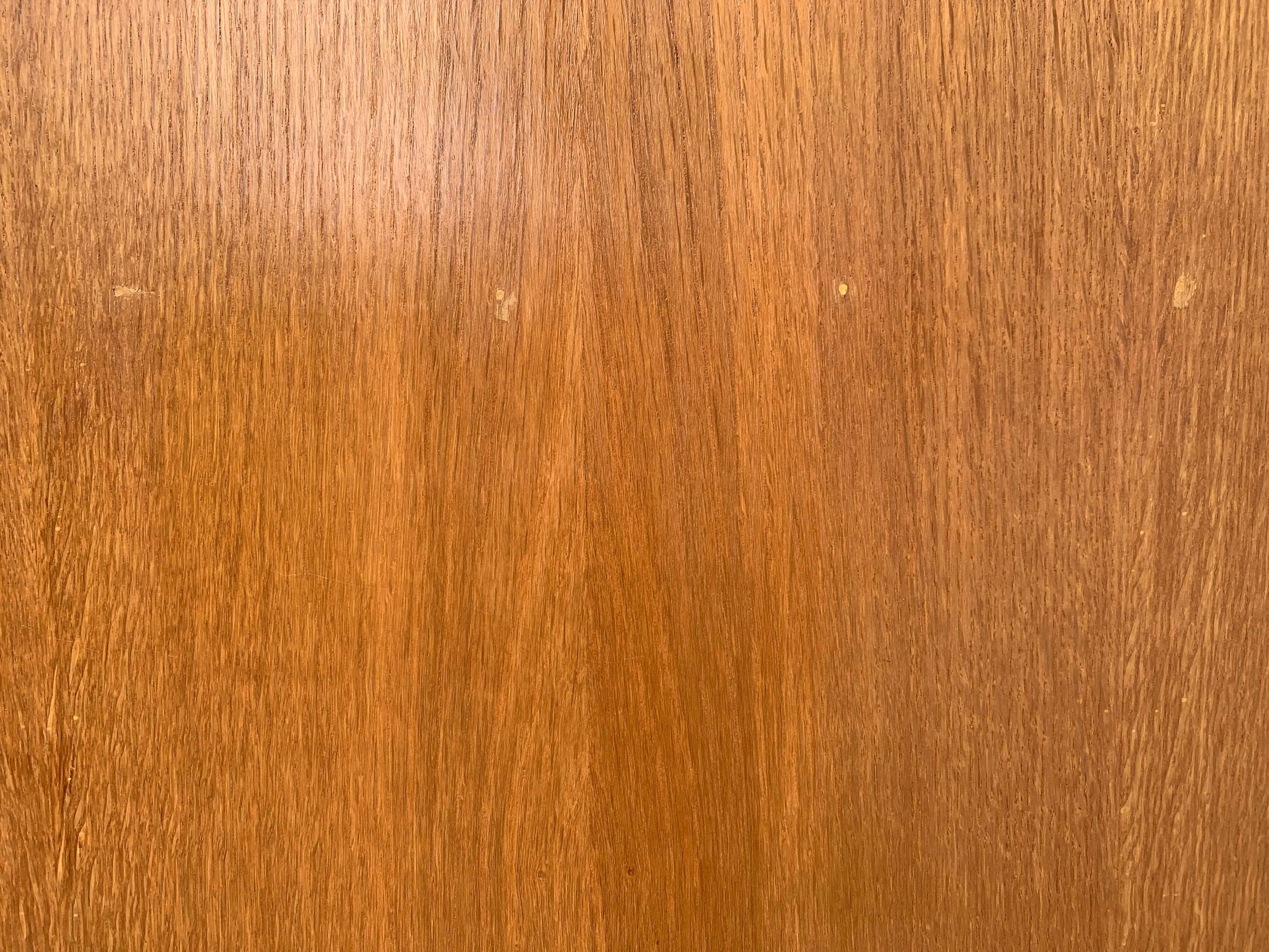 Rattan wardrobe with tapered legs from the 1960s.