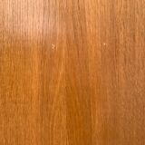 Armoire rotin et pieds compas 1960