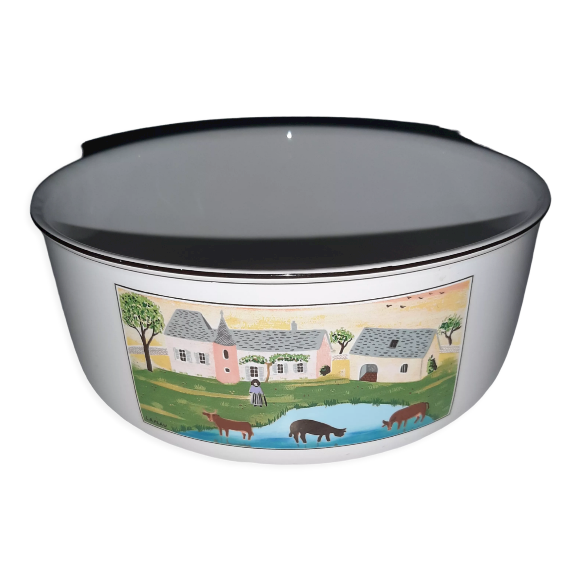 Flat Hollow / salad bowl Villeroy and Boch Naïf Laplau