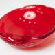 Murano Ashtray "Strawberry" Seguso Murano Italy 1970s