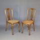 2 Chaises Kohn N°529 ,vers 1910, bistrot ,cannées ,Bois courbé
